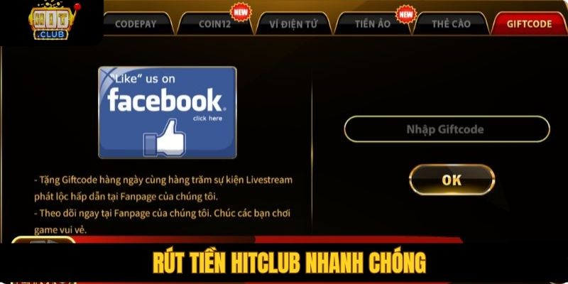 Hướng dẫn rút tiền Hitclub nhanh chóng trong vài phút